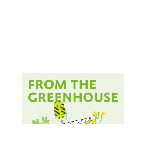 Podcast Greenhouse Sticker by MESSE ESSEN