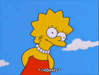 lisa simpson punch GIF
