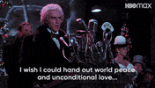World Peace Wishes GIF by HBO Max