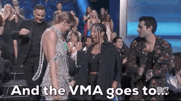 Taylor Swift GIF by 2022 MTV Video Music Awards