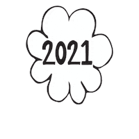 Black And White Cloud Sticker