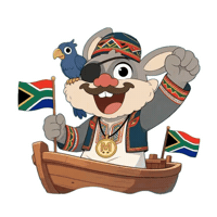 South Africa Animation Sticker