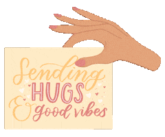 Vibes Hugs Sticker