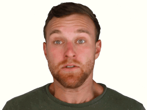 Freak Out Reaction GIF by Andrew Deitsch Podcast