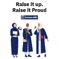 Uaeflagday Sticker by EmiratesNBD