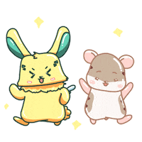 Dance Rabbit Sticker by Milikumi