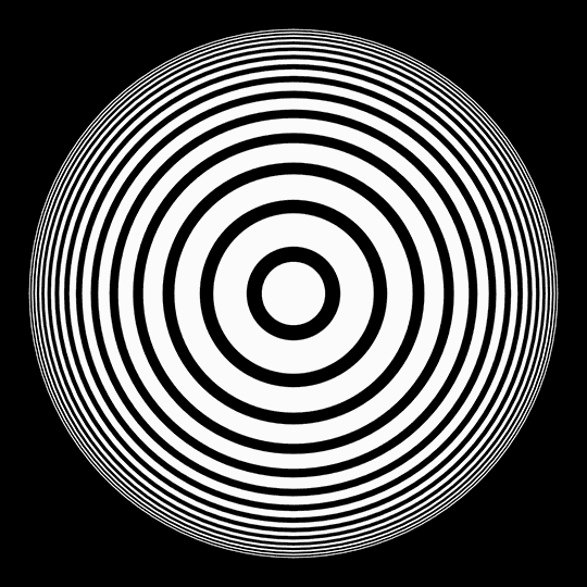 mesmerizing op art GIF by xponentialdesign