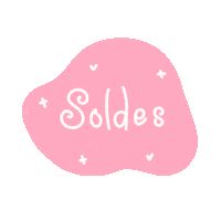 Pink Sale Sticker by Rêve en coton