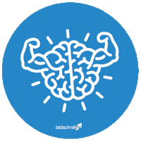 bildschnittTV creative agency idea brain Sticker