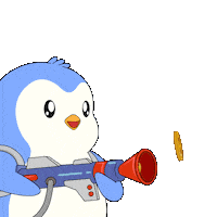 Send It Sticker by Pudgy Penguins