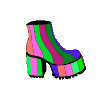 joshstyle fashion colorful cosplay lights Sticker
