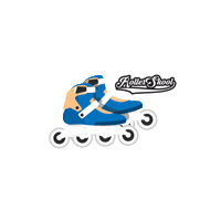Inlineskate Inlinespeedskate Inlineaggresive Inlineslalom Slalomskate Rollerskate Sticker by Rollerskool
