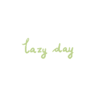 Lazy Day Sticker