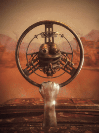 RegularDad crypto nft digital art driving GIF