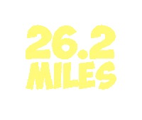 London Marathon Running Sticker