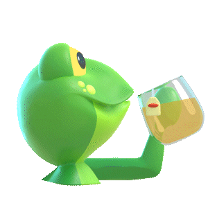 Sips Tea Sticker by Reddit