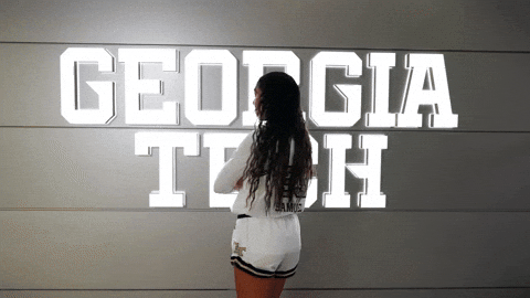 Georgia Tech Atlanta GIF by Georgia Tech Yellow Jackets