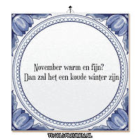 Winter Humor Sticker by Tegelspreuken.nl