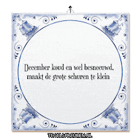 Winter Humor Sticker by Tegelspreuken.nl