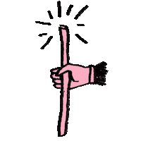 tarot deck sticker by Adam J. Kurtz