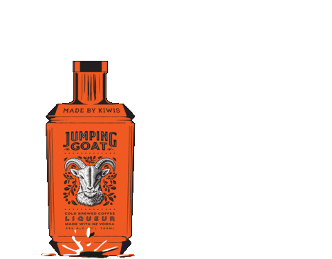 Coffeeliquor Sticker by Jumping Goat Liquor