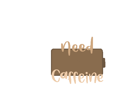 Coffee Caffeine Sticker