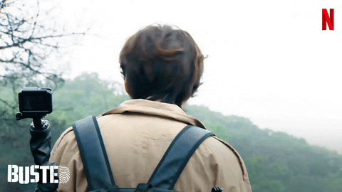 Turn Around Reaction GIF by Busted!