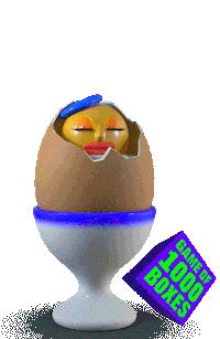 Game Show Eggs Sticker by Game of 1000 Boxes