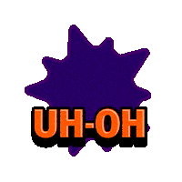 Joelcaswell oh no yikes uh oh oh dear Sticker