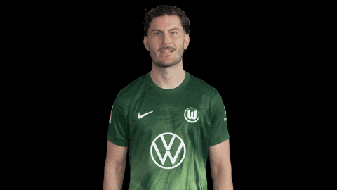 Happy Goal GIF by VfL Wolfsburg