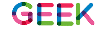 Geek Sticker by POPline
