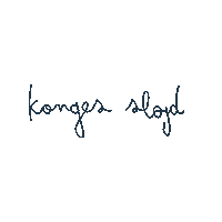 Kongessloejd kongesslojd kongessløjd kongessloejd konges slojd Sticker