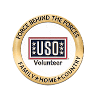 Air Force Army Sticker by USO