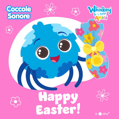 Happy Easter Bunny GIF by Coccole Sonore