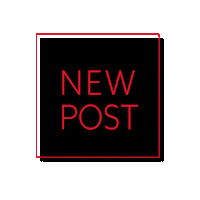 Black Square New Post Sticker by EROTIC SHOP