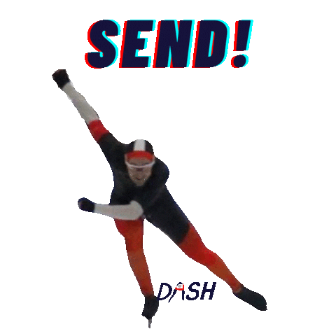Speed Send It Sticker by DASH Skating