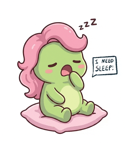 Sleepy GIF by KuteCosmos | Home of Fruffy and 12 Kute Signs