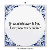 Humor Spanning Sticker by Tegelspreuken.nl