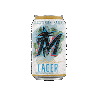 Miami Marlins Sticker by Biscayne Bay Brewing