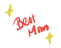 Mothers Day Bestmom Sticker by Jusjetta