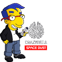 Space Dust Sticker by Crazy Bull