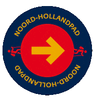 Hike Wandelen Sticker by noordhollandpad