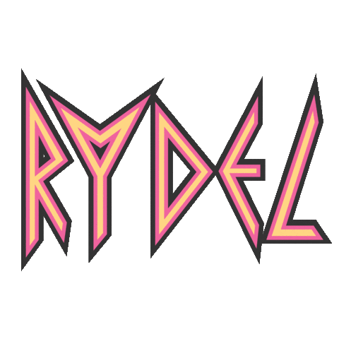 Logo Pink Sticker by Rydel