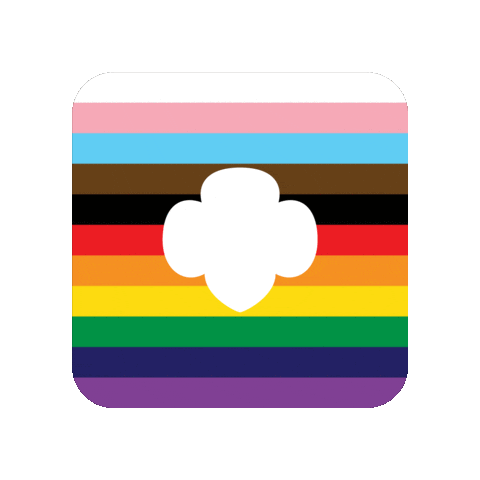Girl Scouts Pride Sticker by GSBadgerland