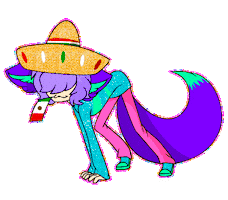 Viva Mexico Cat Sticker