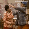 Good Times Hug GIF by Sony Pictures Television