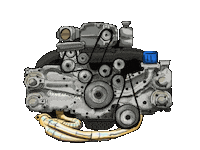 Motor Engine Sticker