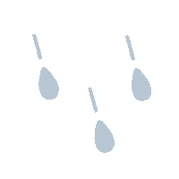 雨 Sticker by fuwakuma.yuco