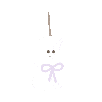 てるてる坊主 Sticker by fuwakuma.yuco