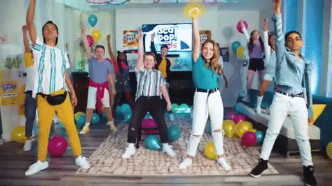 acapopkids giphygifmaker panic! at the disco acapop high hopes GIF
